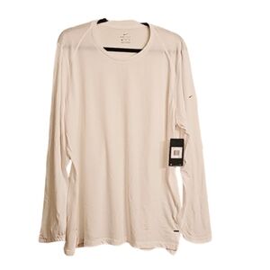 NIKE DRI-FIT Basketball Running Longsleeve Athletic Top 3XL 867778-100